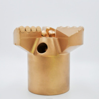 Foret PDC concave à trois ailettes de 153 mm, résistant à l'usure, pour le forage de trous droits