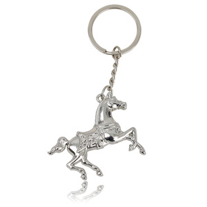Porte-clés créatif pour homme, à suspendre à la ceinture, motif cheval du zodiaque, cheval de guerre, vente en gros, porte-clés avec logo - Product Image 3
