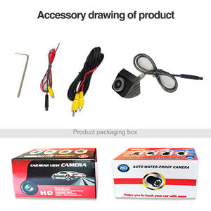 HD có thể điều chỉnh Hàn Quốc xe máy ảnh phổ không thấm nước IP68 phía sau xem sao lưu 1080P/720p AHD Cá mắt Ống kính hỗ trợ đảo ngược xe - Product Image 6