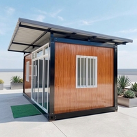 Maison préfabriquée pliable de haute qualité, modulaire, à faible coût, de 20 pieds et 30 pieds, pour bureaux