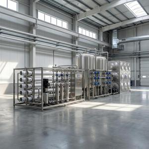 Système de traitement de l'eau des puits, usine industrielle d'osmose inverse, machine de purification 1000 l/h 2000 l/h, prix coûtant - Product Image 1