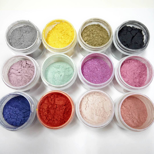 Pigmento in Polvere di Mica Perlacea Ricolorato in 200 Colori per Pittura, Acquerello, Slime, Resina Epossidica, Arte Artigianale, Inchiostro da Stampa - Product Image 5
