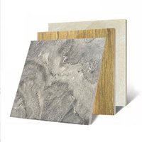 Carreaux de marbre 600*600MM Carreaux de sol en porcelaine gris blanc brillant glacé pour villa moderne Utilisation intérieure et extérieure