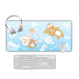 Alfombrilla de Ratón XXL para Juegos, Diseño de Anime y Manga, Arte Oscuro, Alfombrilla de Escritorio Extendida Antideslizante, Duradera, Monocromática, Ojo Rojo, para <span class=keywords><strong>PC</strong></span> - Product Image 2