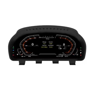 Plug and Play 12.3" LCD Dashboard <strong>Crystal</strong> Panel Cockpit Speedometer Gauge for BMWs X3 X5 X6 1 2 3 5 6 7 Series - Product Image 1