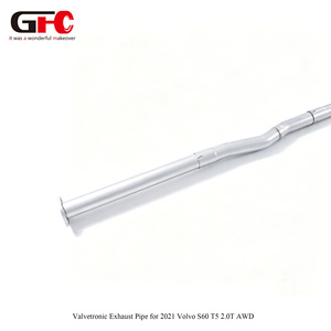 Tuyau d'échappement à soupape haute performance pour Volvo <span class=keywords><strong>S60</strong></span> <span class=keywords><strong>T5</strong></span> 2.0T AWD 2021, système d'échappement, silencieux, échappement Catback - Product Image 4
