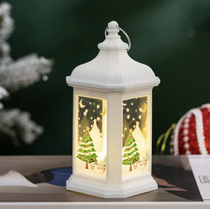 Светящийся LED-светильник в виде Санта-Клауса и Снеговика, новогоднее украшение для дома и елки, подарок на Рождество - Product Image 3