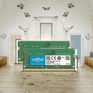 Rất quan trọng DDR4 máy tính xách tay <span class=keywords><strong>RAM</strong></span> 4GB <span class=keywords><strong>8GB</strong></span> 16GB 32GB SODIMM 2133 2400 2666 3200MHz PC4-19200 25600 tương thích máy tính xách tay 260pin 1.2V ECC - Product Image 2