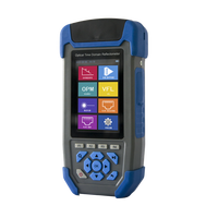 Mini réflectomètre de domaine temporel optique portable 3302S OTDR avec écran tactile, VFL, wattmètre et source lumineuse