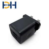 Chargeur mural rapide Type-C HD-H HX-D0036 20W avec PD et QC 3.0 pour téléphone, écouteurs, appareil photo, montre connectée