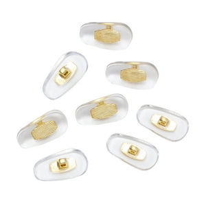 <span class=keywords><strong>Almohadillas</strong></span> <span class=keywords><strong>antideslizantes</strong></span> de PVC <span class=keywords><strong>para</strong></span> <span class=keywords><strong>gafas</strong></span>, lentes de sol con tornillo en la nariz - Product Image 1