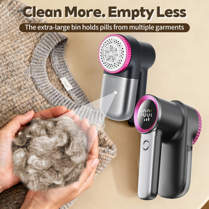 Rasoir anti-bouloches portable pour tissus – Élimine instantanément les peluches et les fibres – Nettoyeur de vêtements - Product Image 5