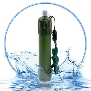 Paille filtrante à eau UF, design en fibre de carbone portable, pour le <span class=keywords><strong>camping</strong></span>, la randonnée, <span class=keywords><strong>kit</strong></span> de survie d'urgence - Product Image 5