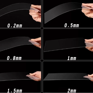 Foglio Trasparente in PET, Pellicola Sottile Pieghevole, Foglio di Plastica Trasparente in PVC, Foglio in PC, Lavorazione e Personalizzazione con Fustellatura - Product Image 2