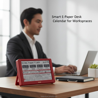 Calendrier intelligent Intelevia 7 pouces à écran E-Paper, protection des yeux, rappel des jours fériés, météo en temps réel, synchronisation Wi-Fi, horloge mondiale