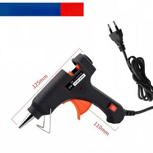 ปืนกาวร้อนไฟฟ้าขนาดเล็ก 20W สีดำ ปลั๊ก EU เครื่องมืองานฝีมือ DIY - Product Image 2