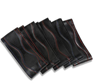 Housses <span class=keywords><strong>de</strong></span> volant universelles en cuir cousues à la main 38cm - Product Image 4