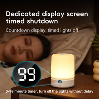Nouvelle Lampe de Chevet LED Intelligente 2026 en ABS avec Contrôle Tactile Sans Fil et Éclairage RGB pour Chambre à Coucher