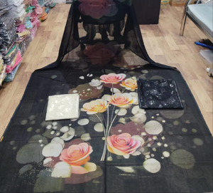 Germany 100% Cotton Voile <b>Fabric</b> Woven Printed Dress Soft Eco-Friendly <b>Medium</b> Weight Wholesale Only - Product Image 1