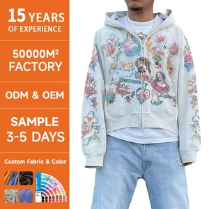 Felpa con Cappuccio Stile Retrò Americano con Lettere <span class=keywords><strong>Rock</strong></span>, 100% Cotone, Vestibilità Regolare, Abbigliamento Sportivo Casual, Streetwear Harajuku, Coordinato per Coppie ODM - Product Image 1