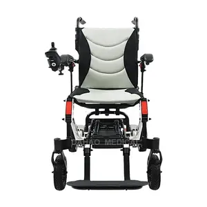 Fauteuil roulant électrique léger à moteur actif approuvé Ce pour personnes âgées handicapées