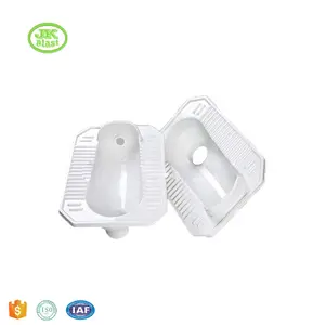 New Material Anti slip simple install ABS plastic material squat pans squatting pan toilet