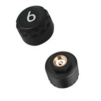 Solar TPMS 6-Rad-Reifendruckkontrollsystem mit externen Sensoren für LKW und Wohnmobile, Typ-C-Ladung, Echtzeit-Alarm, 9,9 Bar