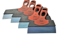 200-350mm poignée rentable mastic couteau grattoir lame en acier inoxydable Flexible outils de construction industrielle