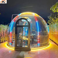 Tenda Gelembung Kedap Air untuk Hotel, Resort, Glamping, PC, Kamar Kubah Gelembung Transparan, Rumah Kubah Kaca