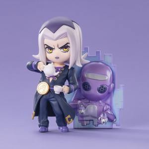 100% <span class=keywords><strong>POP</strong></span> MART Original <span class=keywords><strong>JoJo</strong></span>'s Bizarre Adventure: Golden Wind Mystery Box Blind Box Pvc Doll Toy Giorno Giovanna - Product Image 3
