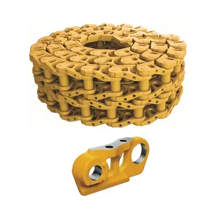 Bulldozer Track Link D2 D3 D3C D20 D31 D6R D60E D65 D8K D155 Bd2G D65P12 8E7406 Track Chain For Construction Machinery Parts