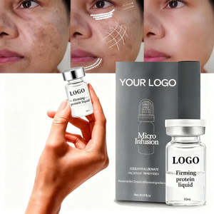 Kit de sérum professionnel pour le visage à la niacinamide, à l'<span class=keywords><strong>acide</strong></span> <span class=keywords><strong>hyaluronique</strong></span> et aux peptides, anti-rides, augmentant l'élasticité de la peau, soin de la peau, sérum pour les lèvres - Product Image 1