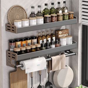 Estante de Almacenamiento para Cocina, Multifuncional, para Utensilios del Hogar, Estante para Especias, de Pared - Product Image 1