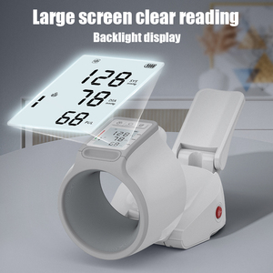 Nhà Máy ODM OEM kỹ thuật số tự động huyết áp Màn hình kép chế độ trên cánh tay máy đo huyết áp hộ gia đình tim cổ tay điện - Product Image 2