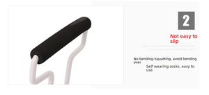 ถุงเท้าผู้ช่วยผู้สูงอายุ1ชิ้นออกแบบพิเศษระบบพลาสติกแบบพกพา - Product Image 6