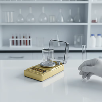 Balance de poche numérique en acier inoxydable 50g/0,001g pour bijoux et laboratoire, haute précision, mini, alimentée par piles, rétroéclairée