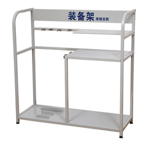 Support de rangement anti-émeute à trois niveaux en acier au carbone pour usage de sécurité - Product Image 4