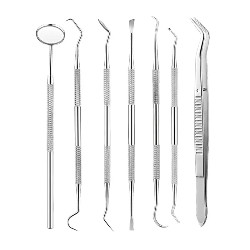 Dental Equipment care tools Dental instrument teeth cleaning set Tooth stone remover stainless steel plaque remover kit