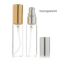 Bouteille de pulvérisation en verre mince 5ml 10 ml 15ml 20ml bouteille de décantation parfum 10 ml atomiseur de parfum