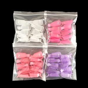 <span class=keywords><strong>Pince</strong></span> à ongles en plastique pour enlever le <span class=keywords><strong>vernis</strong></span>, dissolvant <span class=keywords><strong>de</strong></span> <span class=keywords><strong>vernis</strong></span> UV, outil <span class=keywords><strong>de</strong></span> manucure, 2x5cm, 10 pièces/sac - Product Image 5