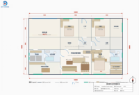Villa préfabriquée de style campagnard australien de luxe en acier léger, plain-pied, 3 chambres, 2 salles de bain, maison modulaire moderne, double garage, clé en main