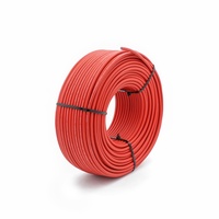 Cable de Energía Solar Fotovoltaica PNTECH PV1-F de Bajo Voltaje XLPO, Cobre Estañado Libre de Oxígeno, 1x4mm2, CC 1000V, Impermeable y Resistente a los Rayos UV