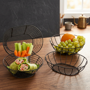 Stainless Steel Powder Coated Wire <b>Basket</b> - Product Image 3