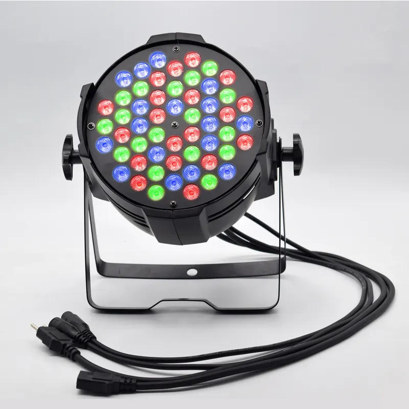 Đèn Led Rgb Công Suất Cao 54 Đèn Par Đèn Laser Tiệc 180W Luces Led Dance Sân Khấu Sàn Trang Trí Disco Chùm Ánh Sáng Cho Trần Bar