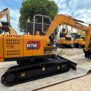 ขุดหลุมขุด7.5ton SY75C ตีนตะขาบของ Sany - Product Image 1