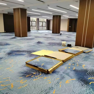 Tùy chỉnh Thảm tường để tường Thảm gạch Nylon Polypropylene Polyester sàn 3D in vật liệu trang trí - Product Image 4