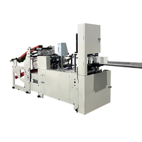 Machine automatique de fabrication de serviettes en papier, machine de pliage et d'embossage de serviettes en papier