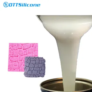 用于混凝土模具的硅胶模具的液体原料硅橡胶化合物RTV 2硅胶