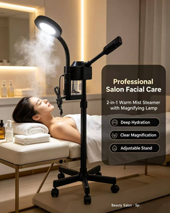 360 °   Vaporizador Facial Giratorio de Agua Fría y Caliente, Equipo Portátil de Belleza para Salón y Spa - Product Image 3