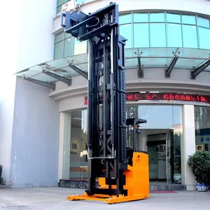 Electric 3 Way 1000kg 1500kg Forklift For Very Narrow Aisle